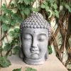 DurX-litecrete Lightweight Concrete Lifelike Buddha Light Grey Sculpture 2