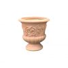DurX-litecrete Lightweight Concrete Concrete Rose Urn Light Terracotta Planter-Small 1